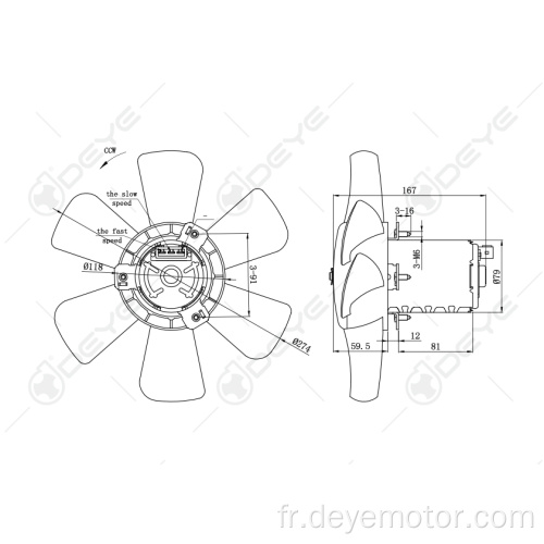 Ventilateur radiateur pour VW 80 COUPE